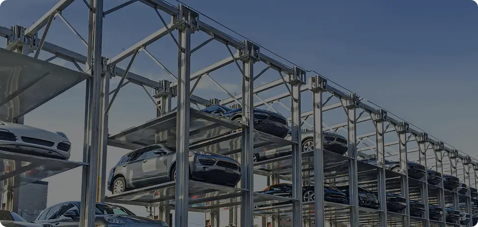 Hệ thống đỗ xe thông minh dạng Xếp hình <br>Puzzle parking system