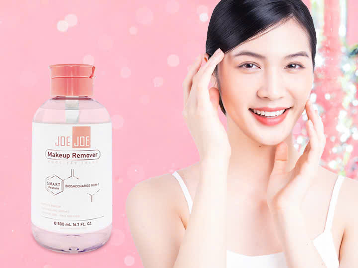 Loại bỏ lớp trang điểm, dầu thừa