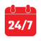 Hỗ trợ 24/7