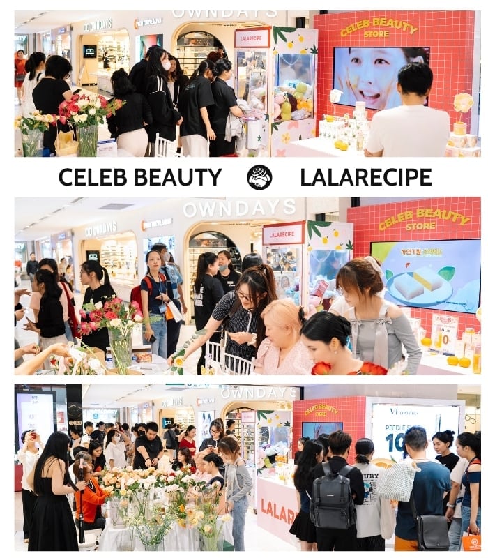 CELEB BEAUTY x LALARECIPE
