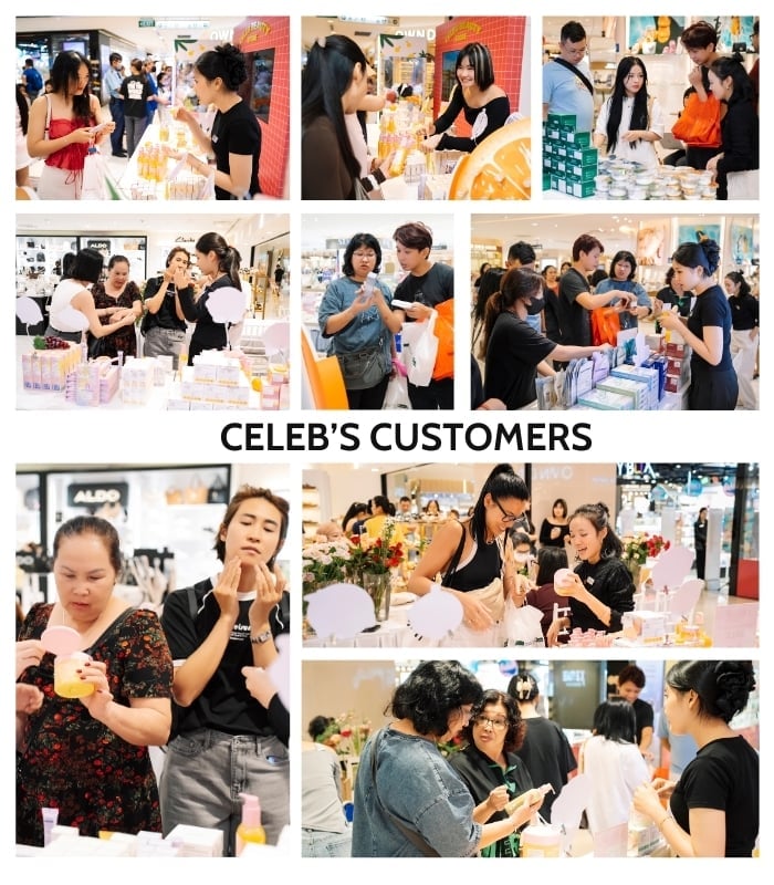 CELEB’S CUSTOMERS