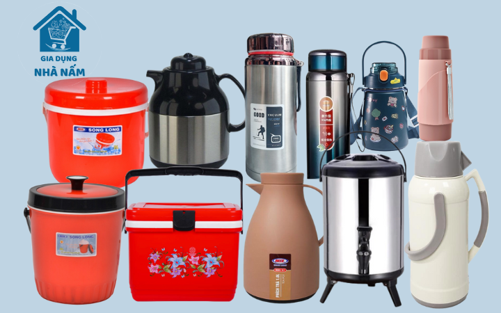Thùng, phích, bình giữ nhiệt