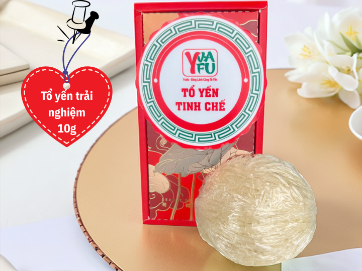 Hộp yến tinh chế trải nghiệm 10g