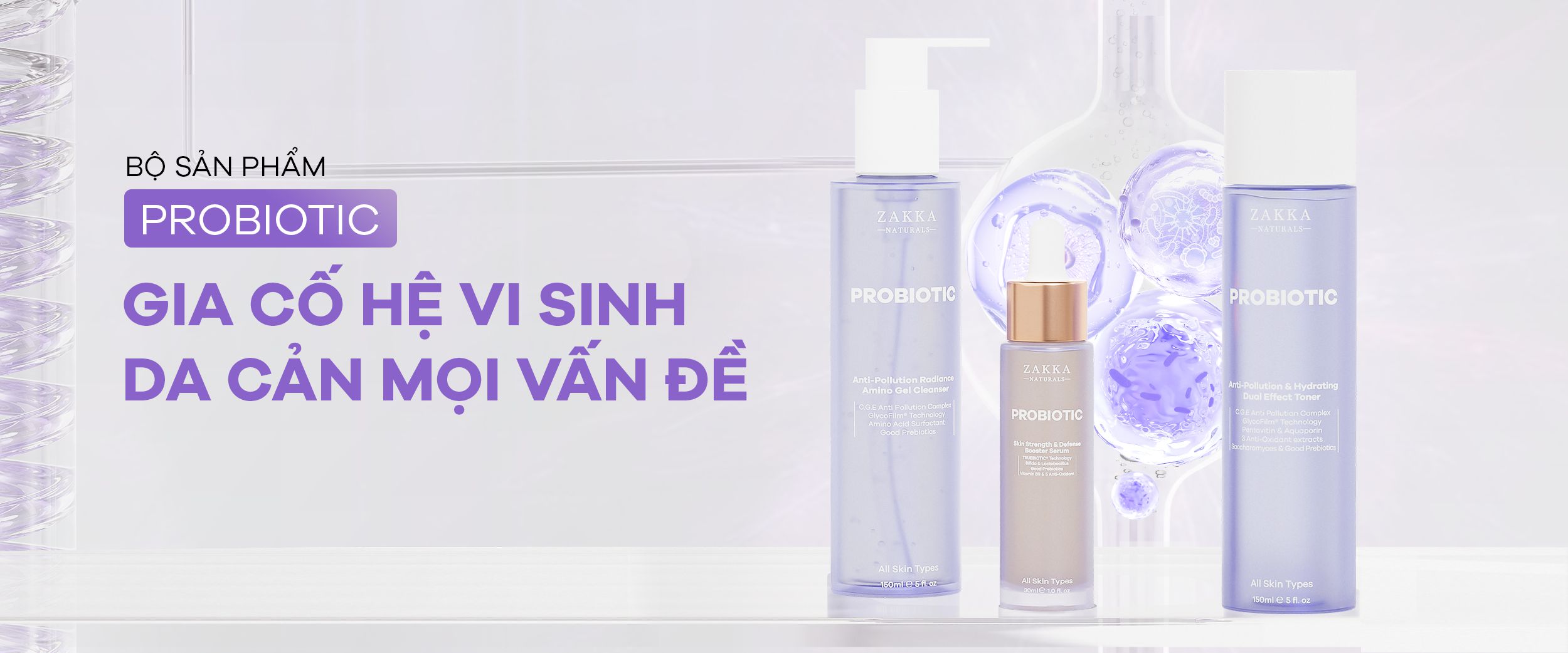 BỘ 3 PROBIOTIC TĂNG CƯỜNG HỆ MIỄN DỊCH CỦA DA