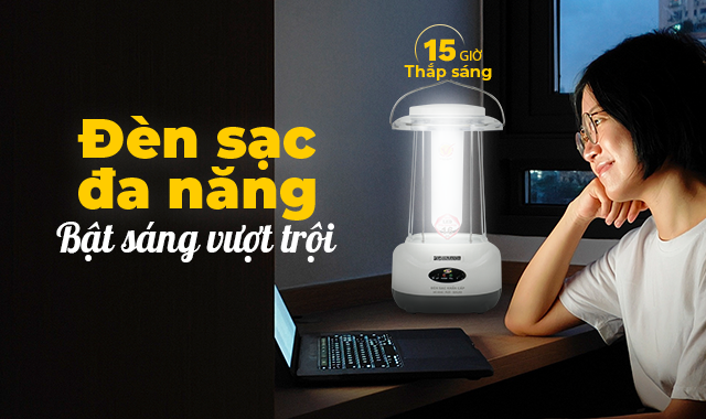 Đèn sạc tích điện