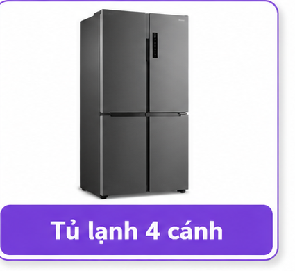 Tủ lạnh 4 cánh