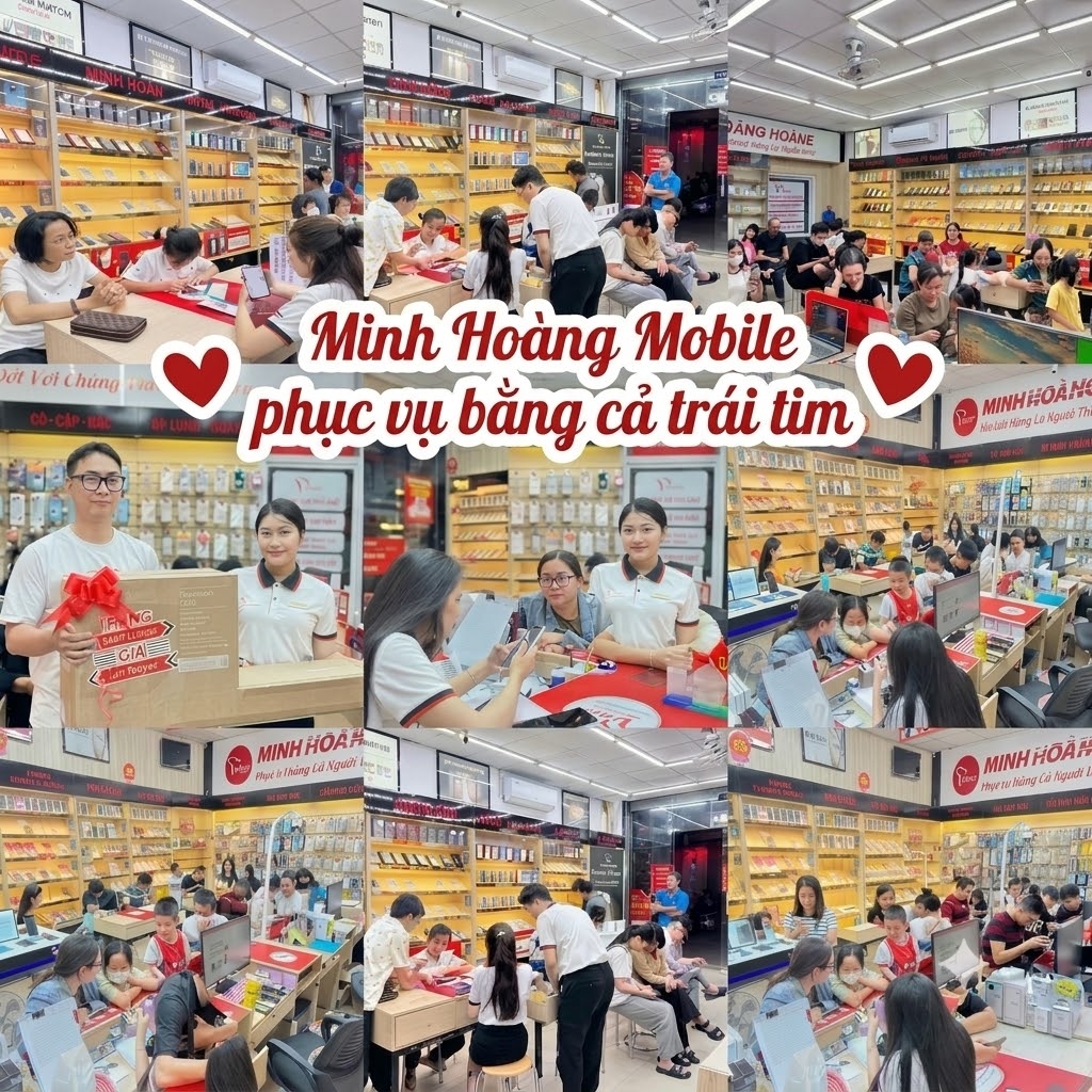 Minh Hoàng Mobile - Phục vụ bằng cả trái tim