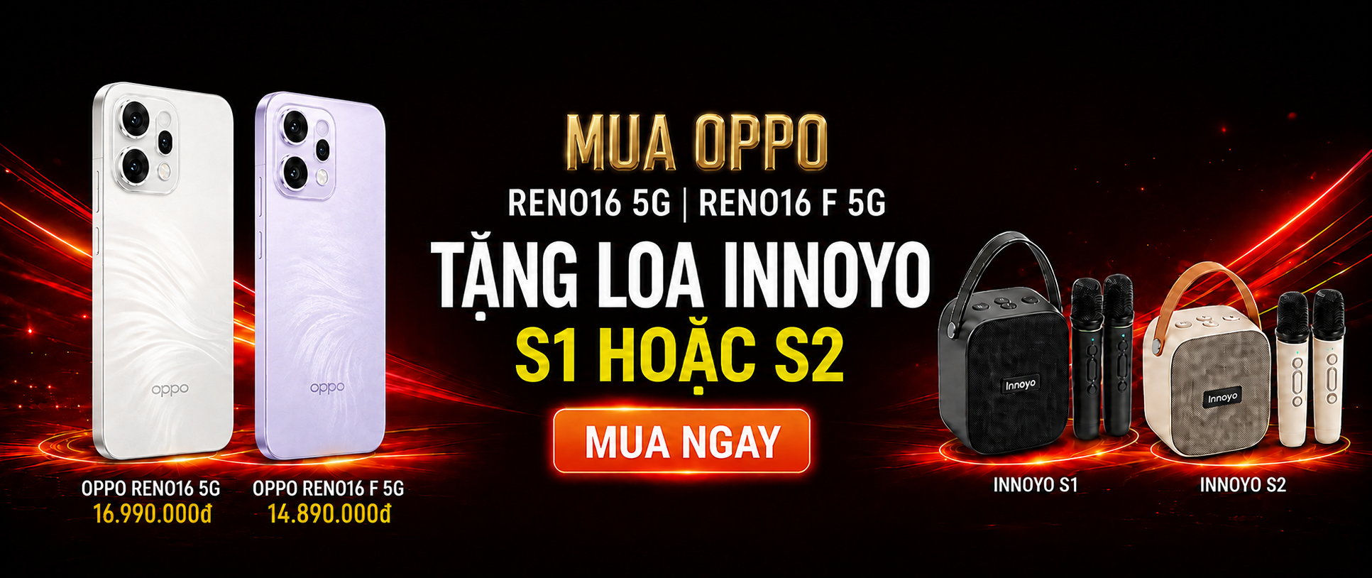 Ưu đãi điện thoại OPPO tại Minh Hoàng Mobile