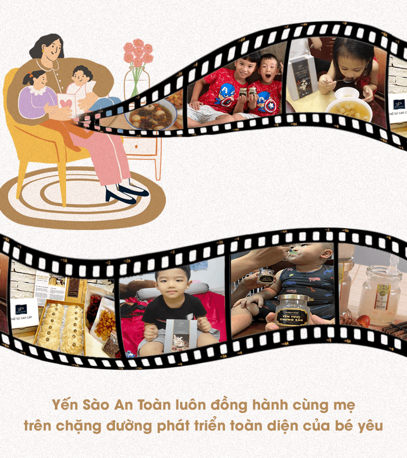 yến sào an toàn cho trẻ em