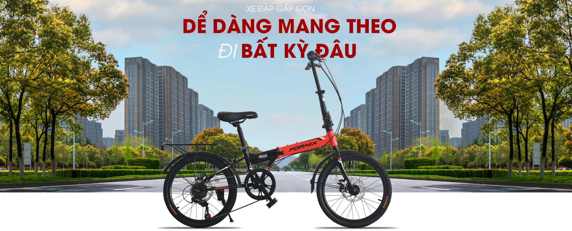 Xe đạp gấp gọn