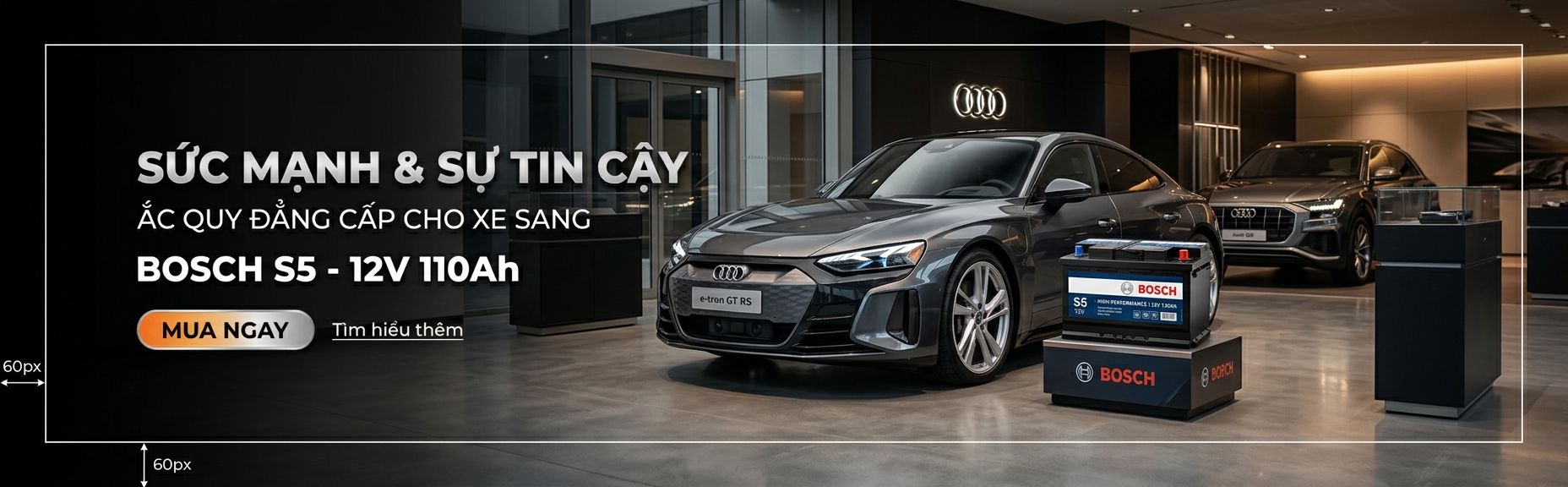 Ắc Quy Xe Audi chính hãng - Ắc Quy Phước Châu