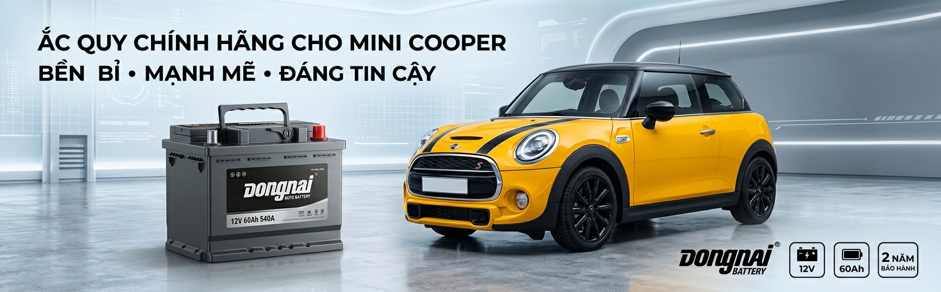 Ắc Quy Xe Mini chính hãng - Ắc Quy Phước Châu