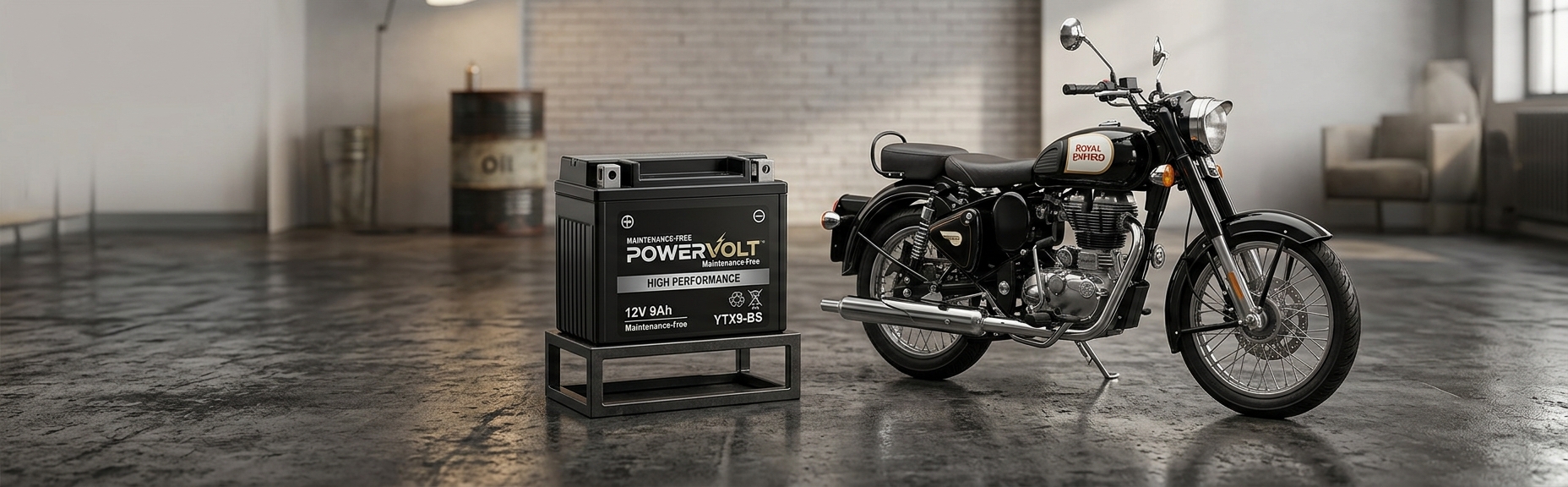 Ắc Quy Xe Royal Enfield chính hãng - Ắc Quy Phước Châu