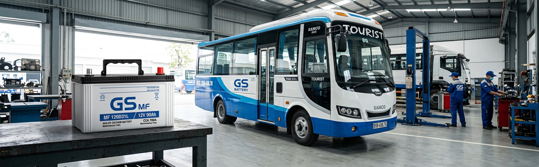 Ắc Quy Xe Samco chính hãng - Ắc Quy Phước Châu