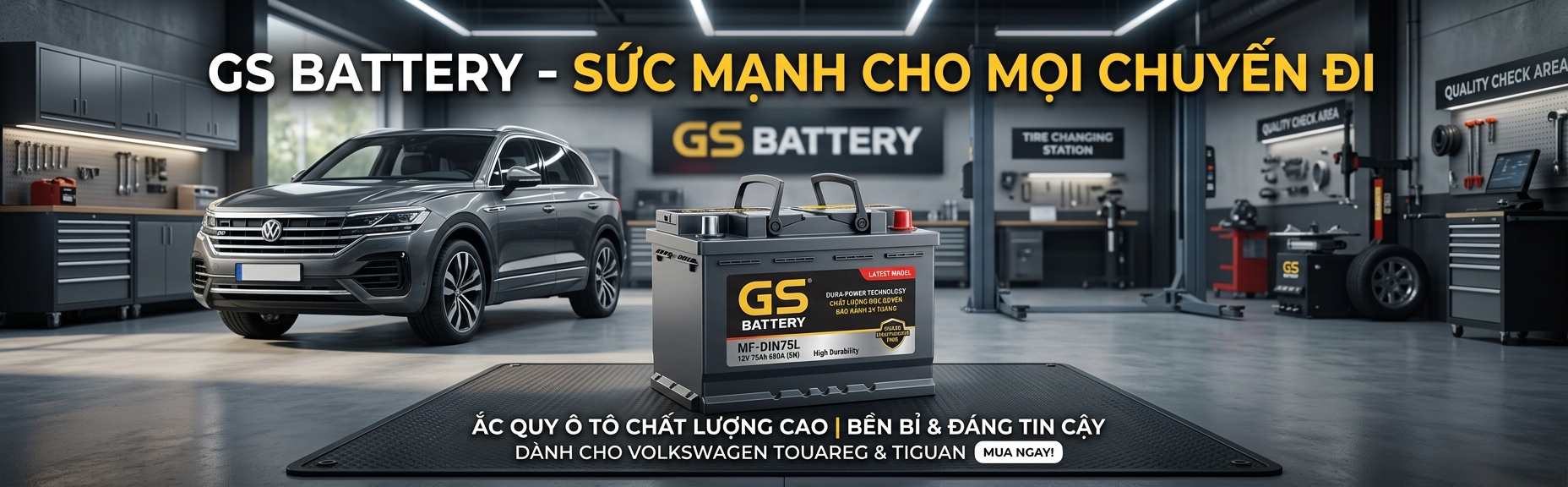 Ắc Quy Xe Volkswagen chính hãng - Ắc Quy Phước Châu