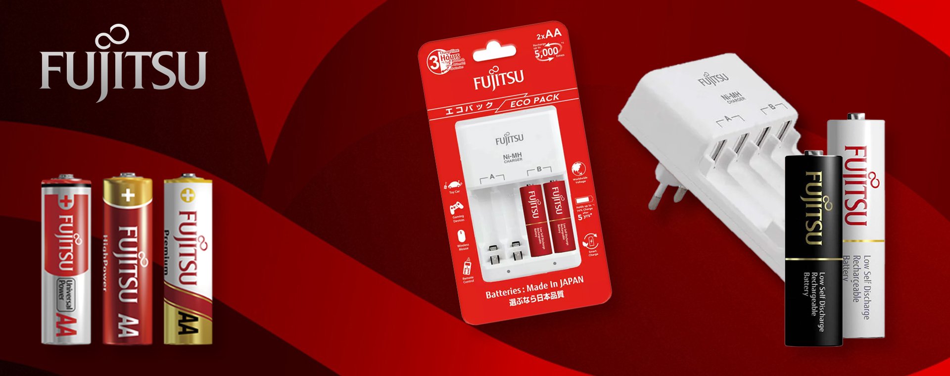 Pin và phụ kiện sạc Fujitsu