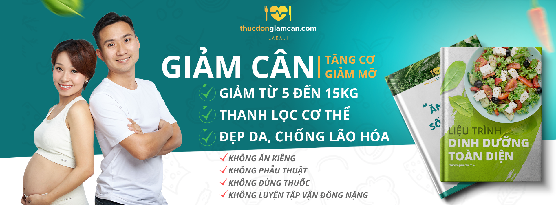 thực đơn giảm cân ladali an toàn khoa học