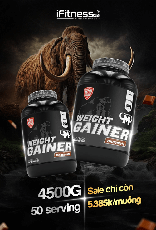 Sữa Tăng Cân Mammut Nutrition Weight Gainer 4500