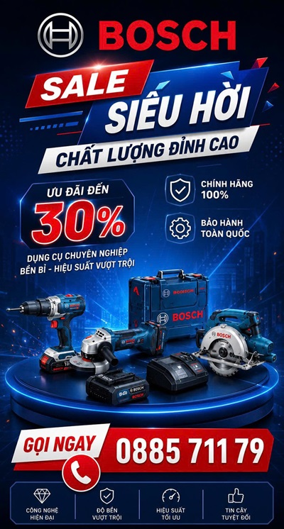 Banner phải bosch