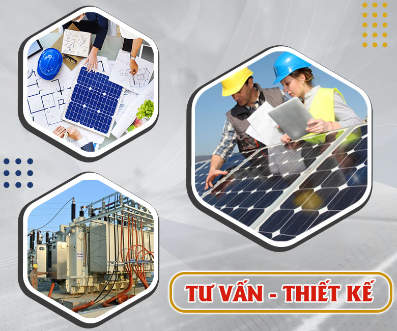 Tư vấn, thiết kế hệ thống điện mặt trời, điện gió