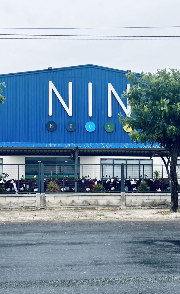 Nhà máy NIN House tại Long An với diện tích hơn 5000m2