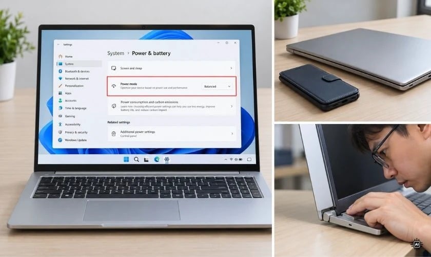 Nguyên nhân gây lỗi cảm biến gập màn hình laptop