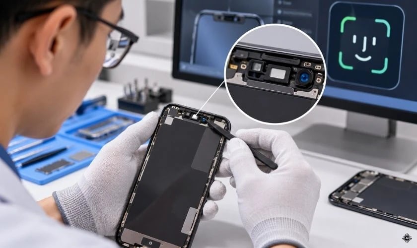 Sửa camera TrueDepth Face ID tại trung tâm uy tín
