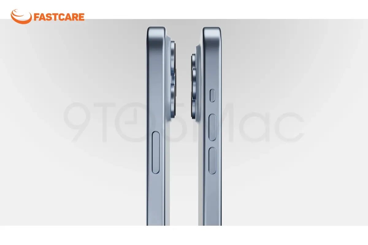 Quan sát ngoại hình và nút bấm sau thay vỏ iPhone