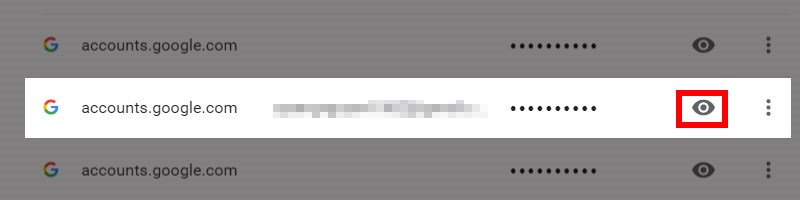 Hiển thị mật khẩu email đã lưu trong trình quản lý mật khẩu Chrome