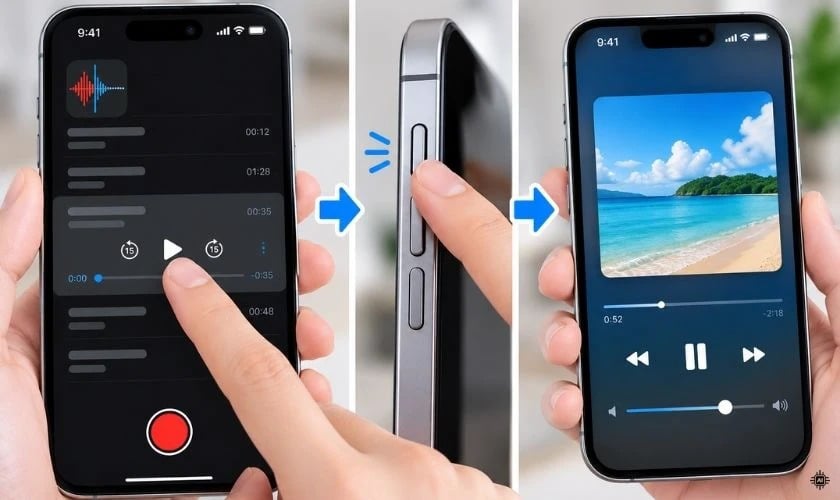 Cách khắc phục lỗi iPhone ghi âm không có tiếng