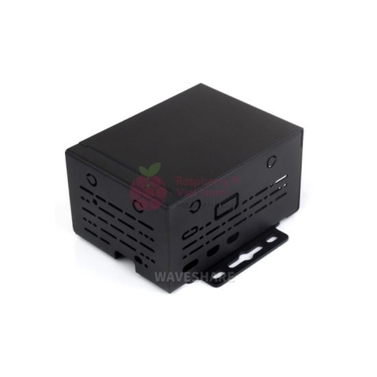 Alternative view of Vỏ kim loại công nghiệp phiên bản D cho Raspberry Pi 5