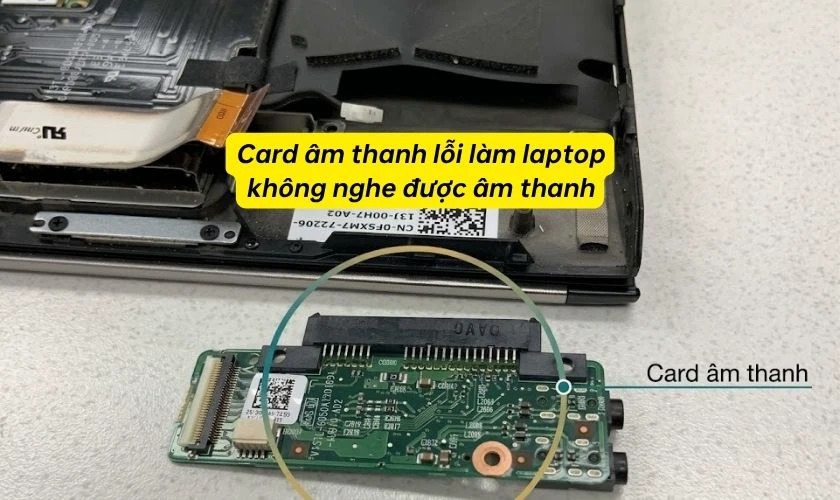 Lỗi liên quan đến phần cứng âm thanh thường khó xác định