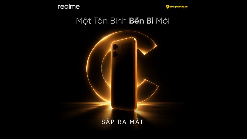 realme C01 sắp lên kệ Thế Giới Di Động