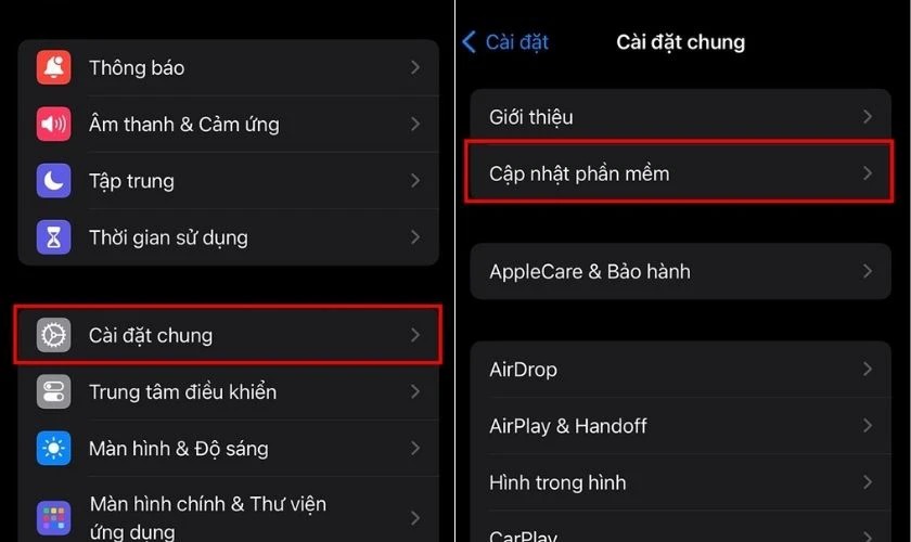 Cập nhật iOS để khắc phục lỗi Face ID