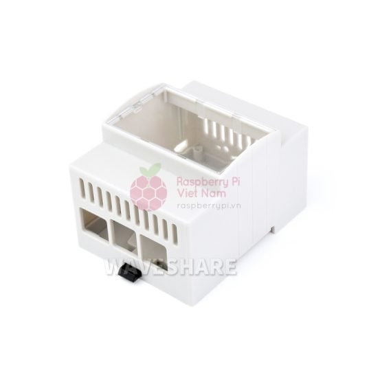 Vỏ nhựa ABS DIN Rail Raspberry Pi 5