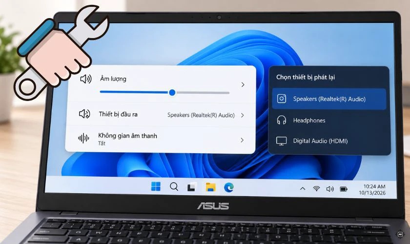 Cách kiểm tra nhanh trước khi sửa lỗi loa Asus