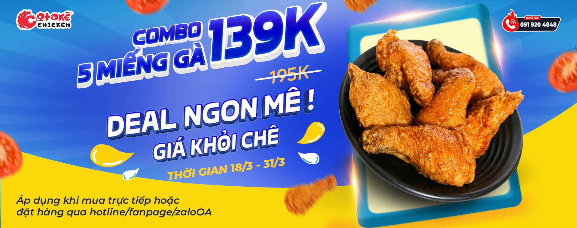 Gà Rán Otoké - Đậm Vị Hàn Quốc!