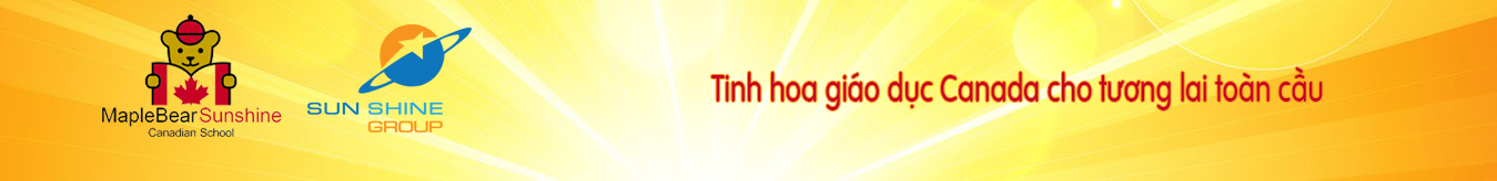 Logo trường mầm non Sunshine Maple Bear quận Hoàng Mai, Hà Nội (Ảnh: website trường)