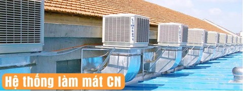 hệ thống làm mát nhà xưởng công nghiệp