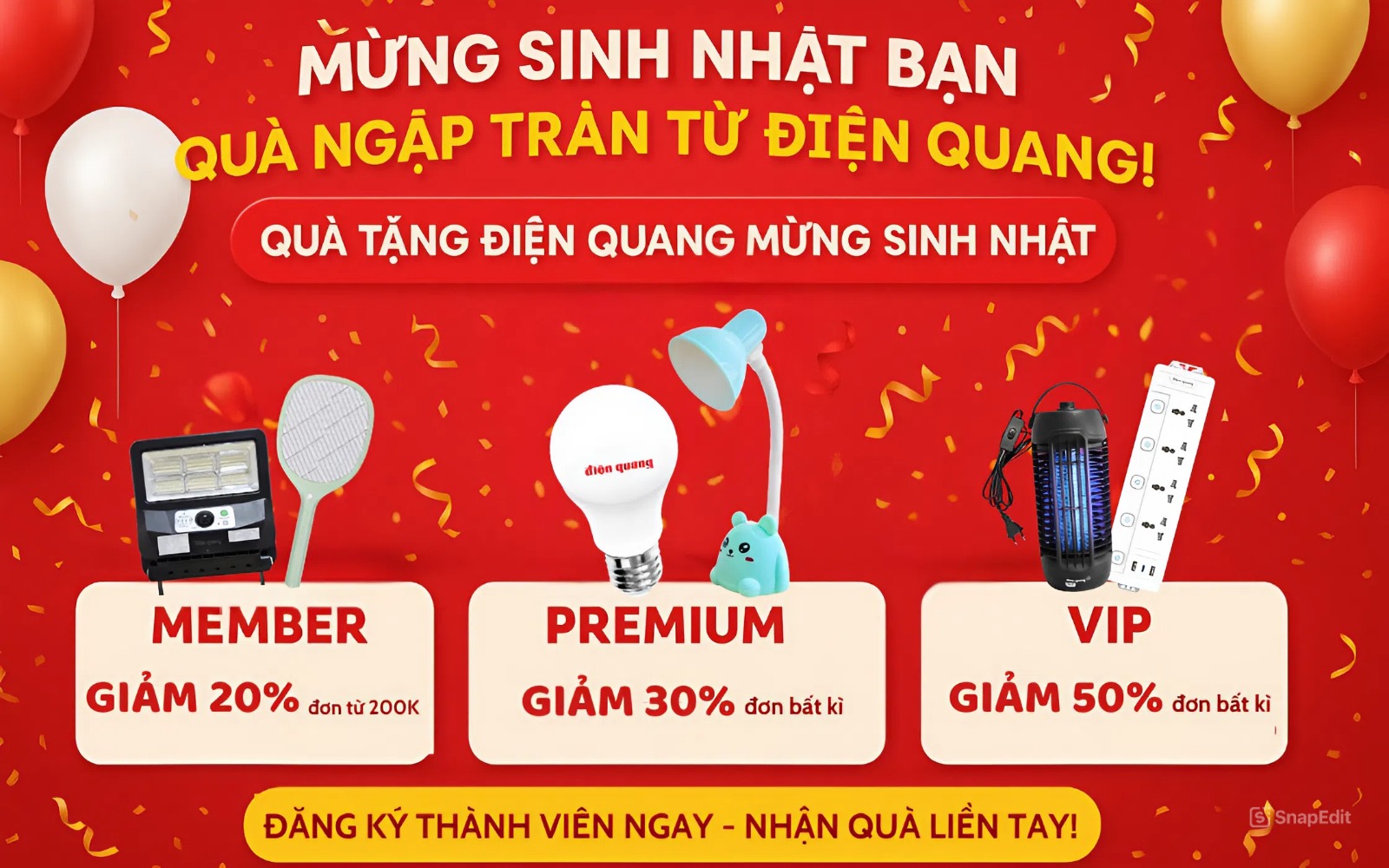Chương trình sinh nhật khách hàng
