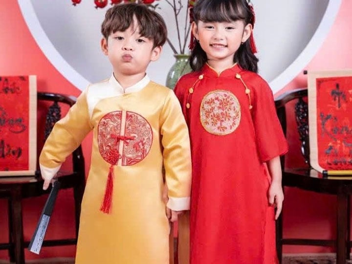Áo dài trẻ em