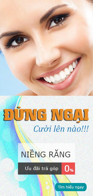 Niềng răng trả góp lãi suất 0% tại Nha khoa Nhân Tâm