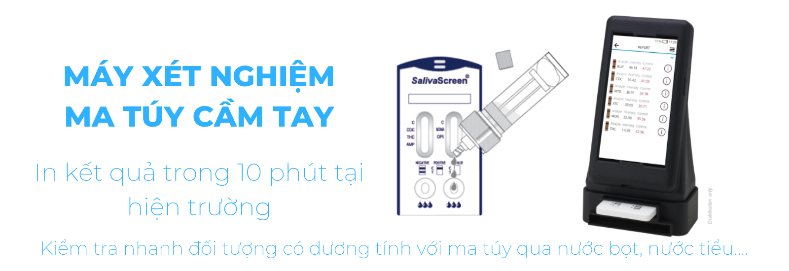 Máy xét nghiệm ma túy lái xe