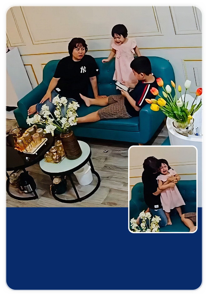 Chị Luyến - Bình tĩnh xử trí kịp thời khi con gái bị hóc kẹo