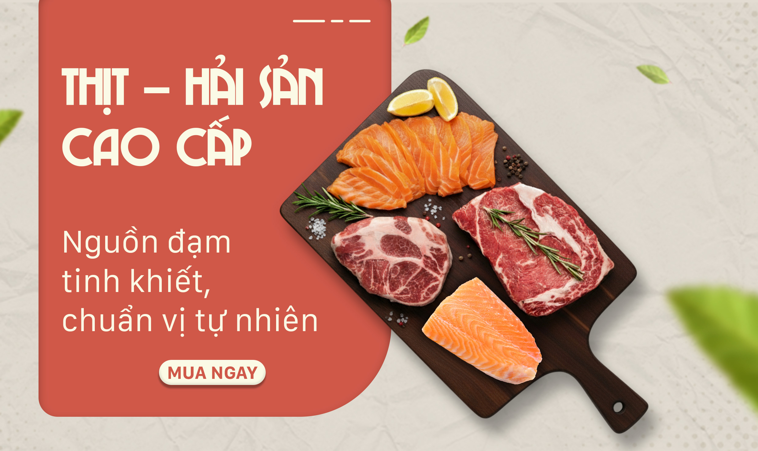 Thịt - Hải sản