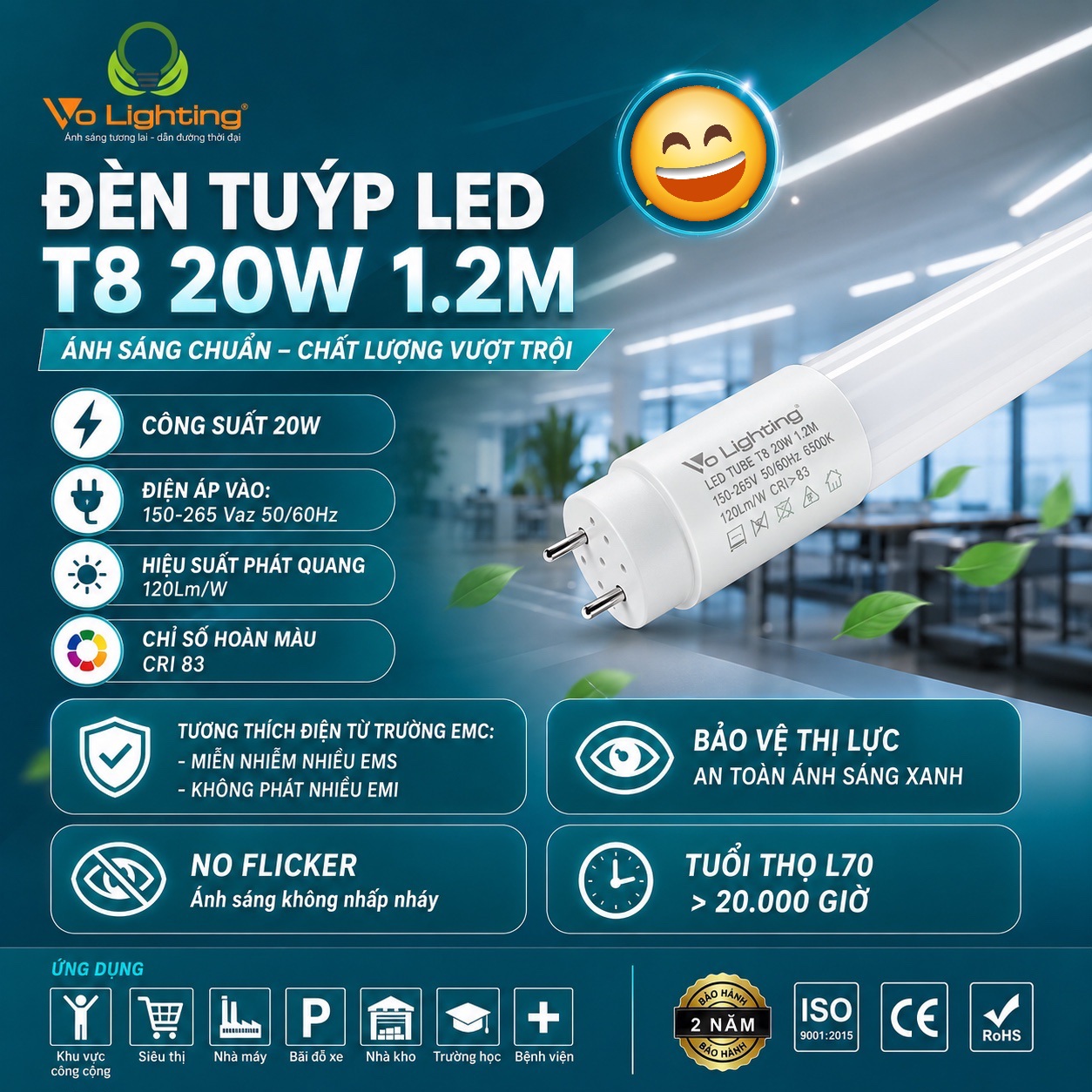 Máng LED 600×600