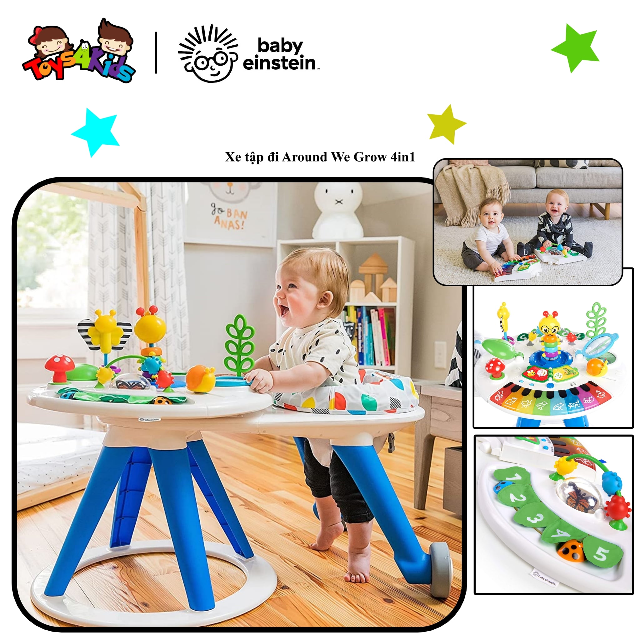 Xe Tập Đi/Xe Chòi Chân/Xe Trượt