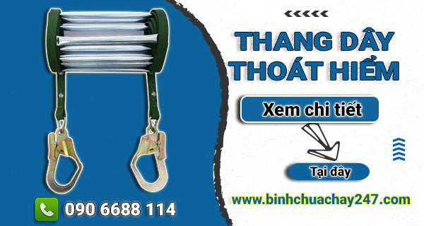 Thang dây thoát hiểm