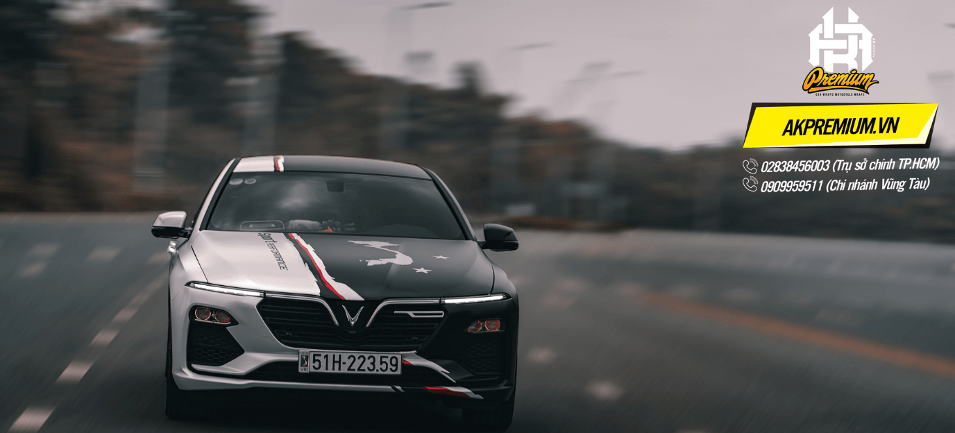 Wrap đổi màu xe với chất liệu decal cao cấp, cùng đội ngũ tay nghề cao.