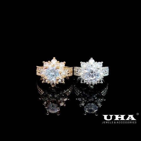 UHA Jewelry - Nhẫn kim cương nhân tạo